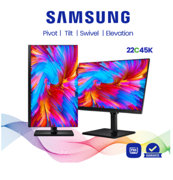 삼성 22인치 피벗 모니터 LS22E45K